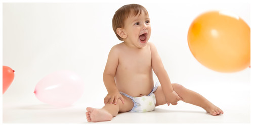 Borja - Fotografía de bebés Sesión fotográfica de bebés en estudio.