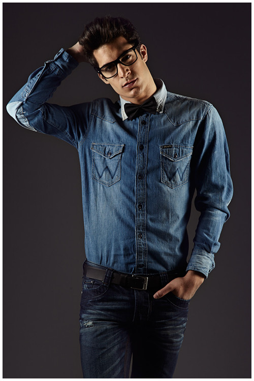 David - Book modelo Sesión fotográfica en estudio para book de modelo.