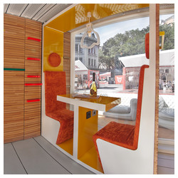 El Hotel más pequeño del mundo - Estudio Teresa Sapey Reportaje fotográfico del Hotel más pequeño del mundo, proyecto del estudio Teresa Sapey, encargado por Room Mate Hotels y expuesto en el evento Beefeater London District, en Madrid.