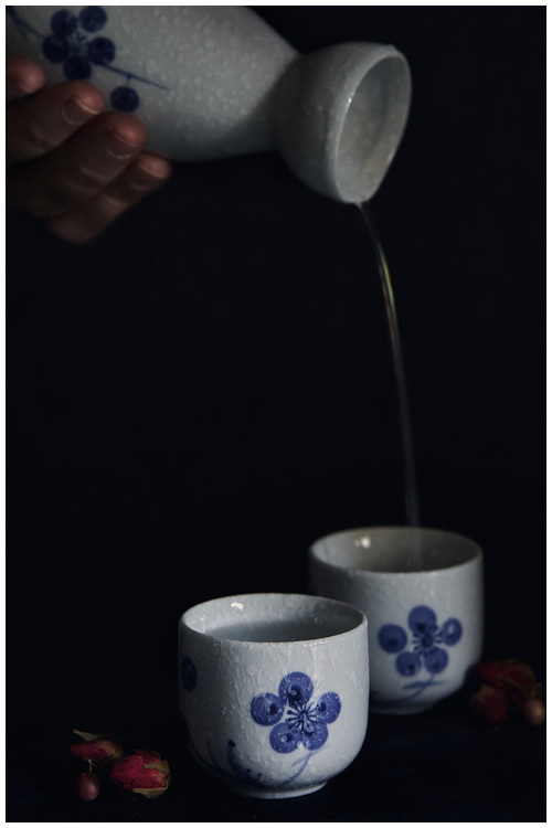 Sake - Fotografía y estilismo Fotografía y estilismo para libro de recetas asiáticas.