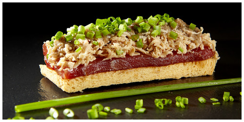 Tapa - Mahou-San Miguel Fotografía gastronómica realizada para la ruta de tapas de Mahou-San Miguel en Madrid.
