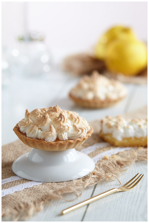 Tartaleta de limón - Fotografía y estilismo Fotografía y estilismo gastronómico para repostería.
